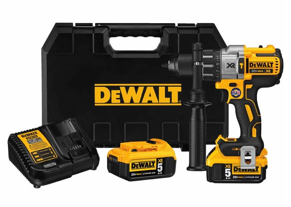 DeWALT DCD996P2 bor Nøglefri 2,1 kg Sort, Gul