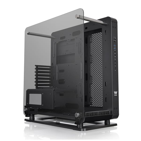 Miniatyrbild 2 av 6: Thermaltake Core P6 Tempered Glass Mid Tower Midi Tower Svart