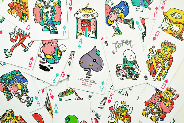Pikkukuva 5 / 5: Bicycle Brosmind Four Gangs pelikortti 56 kpl