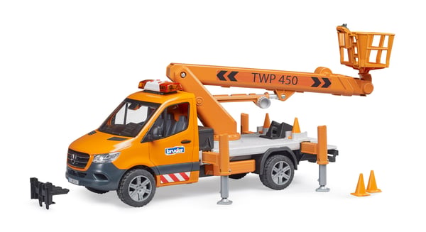 BRUDER MB Sprinter w/Working Platform