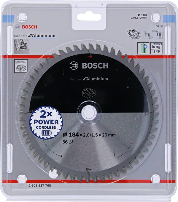 Bosch 2 608 837 766 pyörösahanterä 18,4 cm 1 kpl