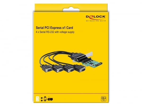 DeLOCK 89938 nätverkskort/adapters Intern