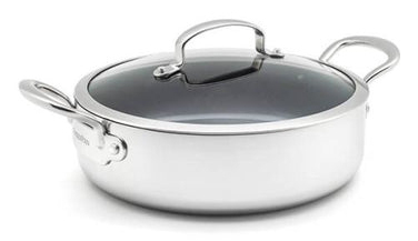 Miniatyrbillede 1 af 6: GreenPan Premiere Gourmet stegepande Rund