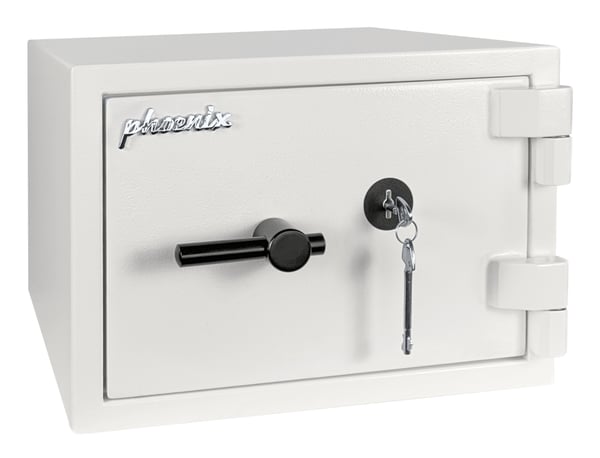 Phoenix Safe Co. Fortress SS1452K Gulv pengeskab 22 L Hvid