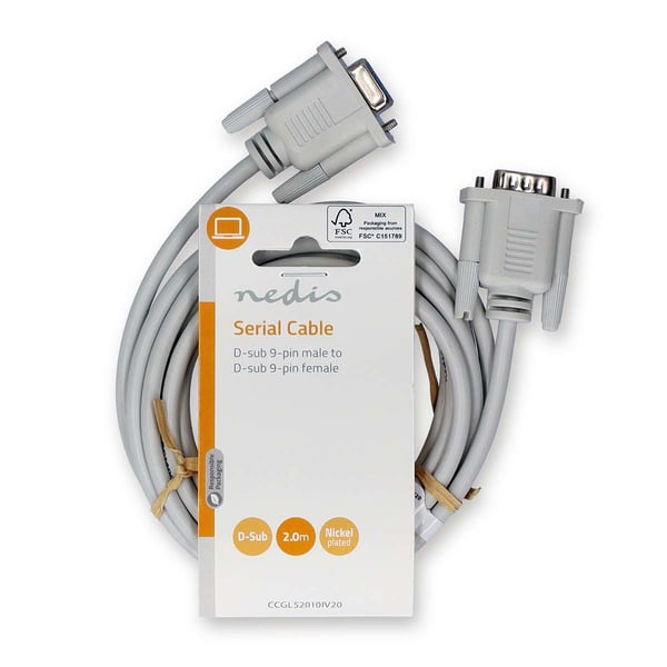 Nedis CCGL52010IV20 VGA kabel 2 m VGA (D-Sub) Elfenben
