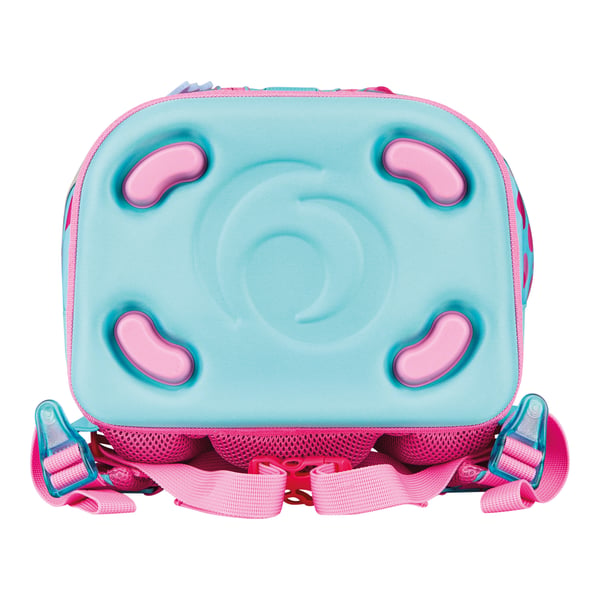Herlitz SoftLight Plus GreenLine Pink Bubbles skoletaskesæt Pige Polyester Blå, Lyserød
