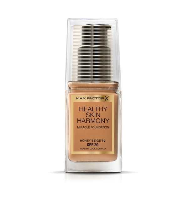 Max Factor Healthy Skin Harmony Miracle 30 ml Pumpeflaske Creme 79 Honey Beige Max Factor Healthy Skin Harmony Miracle 30 ml Pumpeflaske Creme 79 Honey Beige