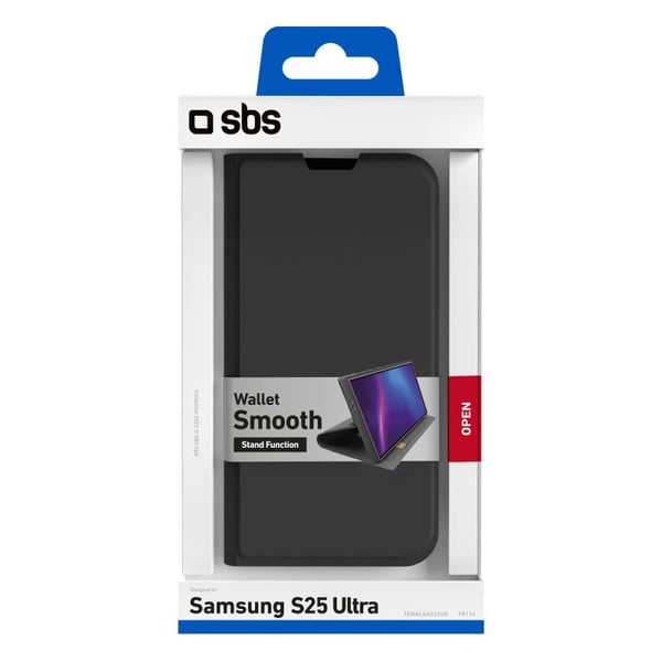Miniatyrbillede 3 af 3: SBS TEWALSAS25UK mobiltelefon etui 17,5 cm (6.9") Folie Sort