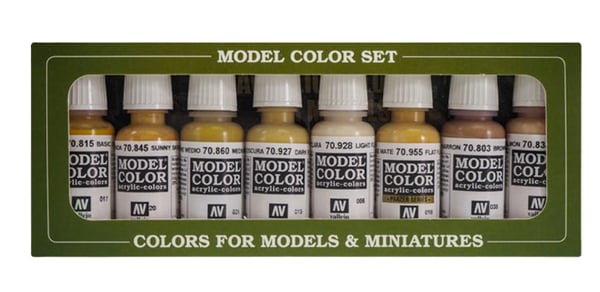 Vallejo 70.124 Akrylfärg 17 ml 8 styck