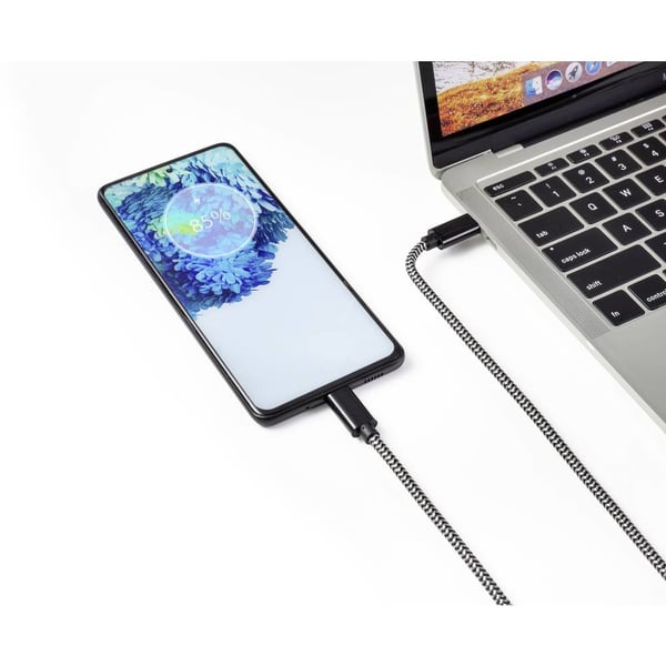 Miniatyrbillede 4 af 5: Renkforce RF-4598412 USB-kabel USB 2.0 3 m USB C 0,48 Gbit/sek. 60 W Sort