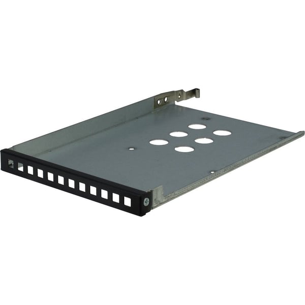 Inter-Tech IPC 1U-1404 Stativ Sort, Rustfrit stål