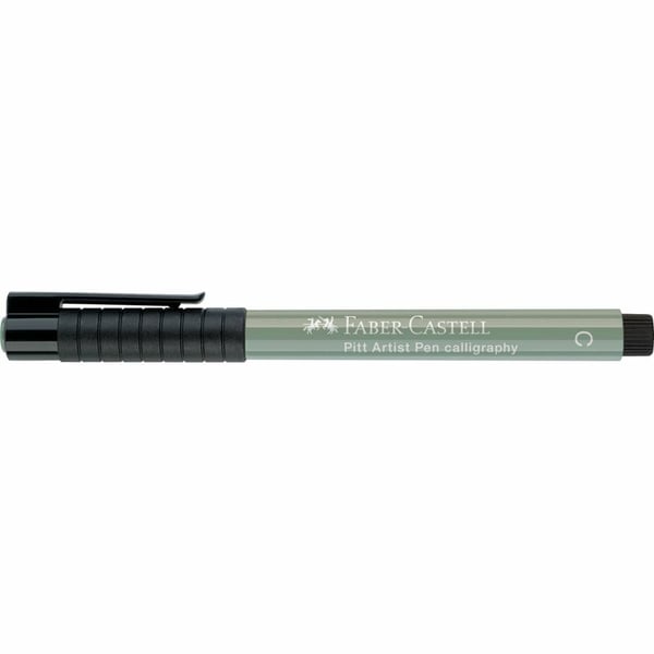 Miniatyrbillede 2 af 6: Faber-Castell 167972 kalligrafipen Lys grå 1 stk