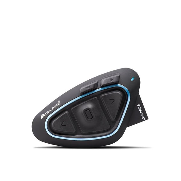 Midland BTX2 Pro S motorcykel samtaleanlæg 1200 m Sort, Blå