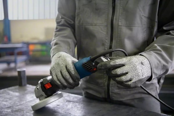 Miniatyrbillede 10 af 14: Bosch GWS 17-125 S INOX vinkelsliber 12,5 cm 7800 rpm 1700 W 2,2 kg