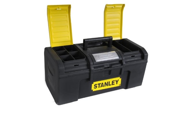 Miniatyrbillede 3 af 7: Stanley 1-79-216 værktøjskasse og kasse Sort, Gul