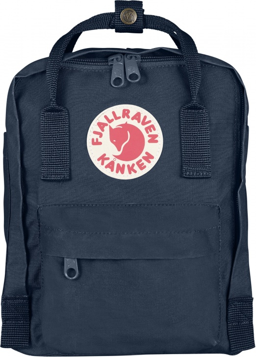 Fjällräven Kånken Mini ryggsäckar Marinblå Vinylon