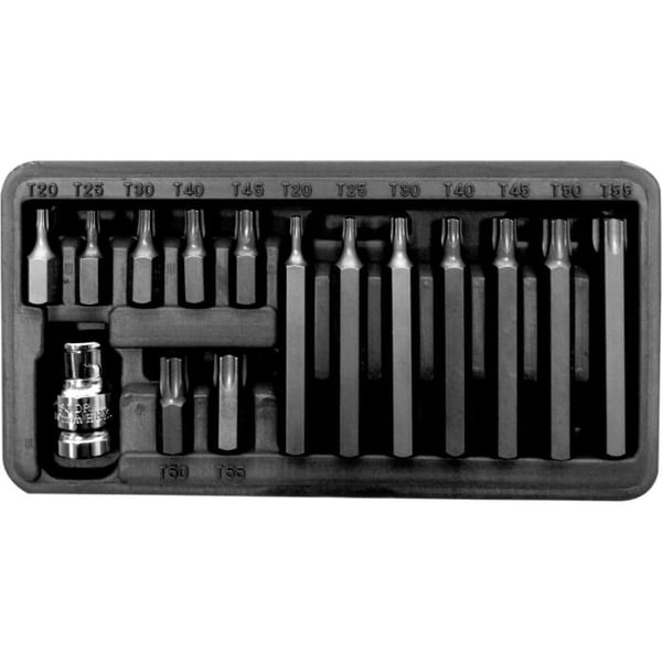 Proline Tools 10741 skruetrækker bit 15 stk