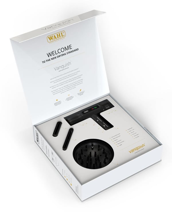 Miniatyrbillede 2 af 7: Wahl Vanquish hårtørrer 1600 W Sort