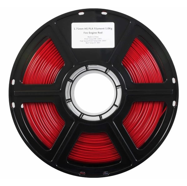 Miniatyrbild 3 av 3: Flashforge FF0686 Material för 3D-utskrifter Tough PLA Röd 1 kg
