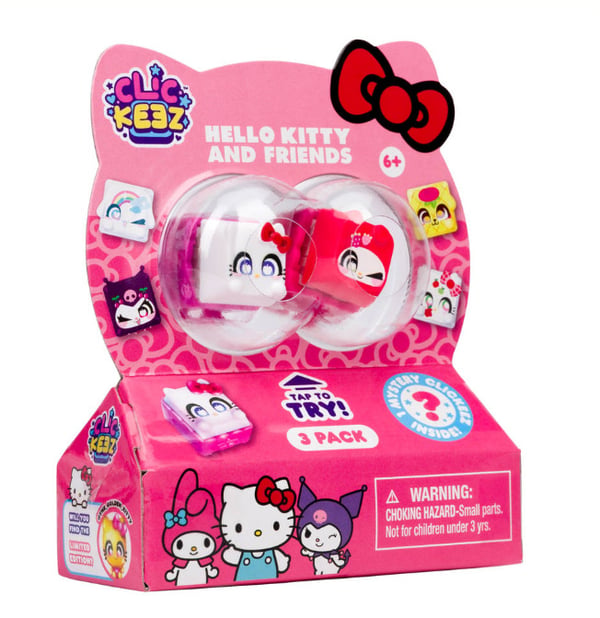 Goliath Clickeez Hello Kitty and Friends Stressikuutio