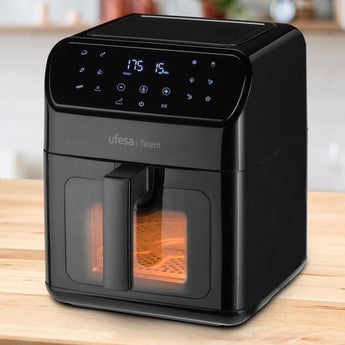 Ufesa Talent Enkelt 6,5 L 900 W Varmluftsteger Sort