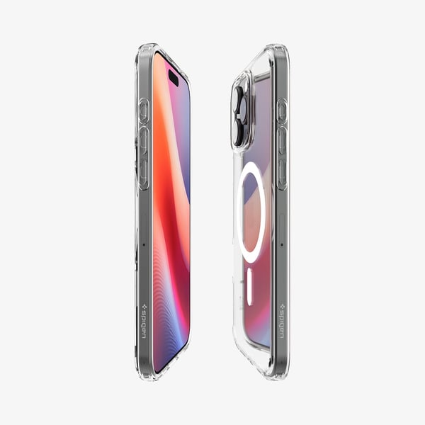 Spigen Ultra Hybrid (MagFit) mobiltelefon etui 17,5 cm (6.9") Cover Transparent, Hvid