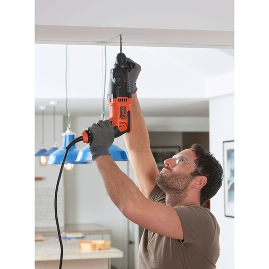 Black & Decker BEHS01-QS borr 1600 RPM SDS Plus 2,6 kg Svart, Orange