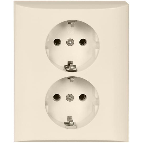 Schneider Electric 275404 stikkontakt Type F Hvid Schneider Electric 275404 stikkontakt Type F Hvid