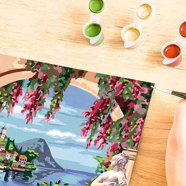Miniatyrbild 2 av 6: Ravensburger 25963 målarpapper- & böcker Färg efter nummer-sats