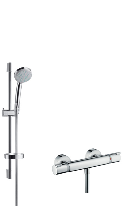 Miniatyrbillede 1 af 2: Hansgrohe Croma 100 brusesystem Krom