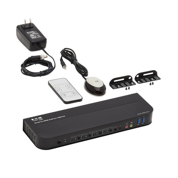 Tripp Lite B005-HUA4 KVM-switchar Svart