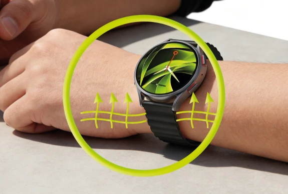 Miniatyrbillede 4 af 11: Mobile Origin MO-ESM20-BLK Smart bærbart (wearable) tilbehør Rem Sort Silikone