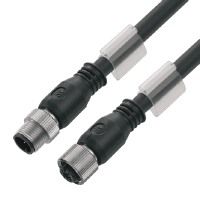 Weidmüller 1058500050 sensor- & aktuatorkabel 0,5 m M12 Sort
