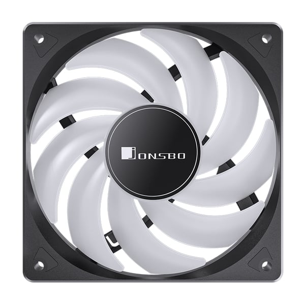 Jonsbo CR-1000 EVO ARGB Black Processor Ventilator 12 cm Sort 1 stk