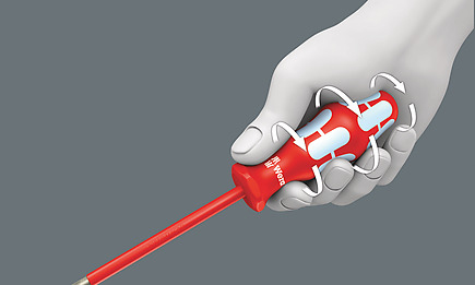 Pikkukuva 3 / 7: Wera 3167 i/7 TORX Setti Tasapäinen ruuvimeisseli