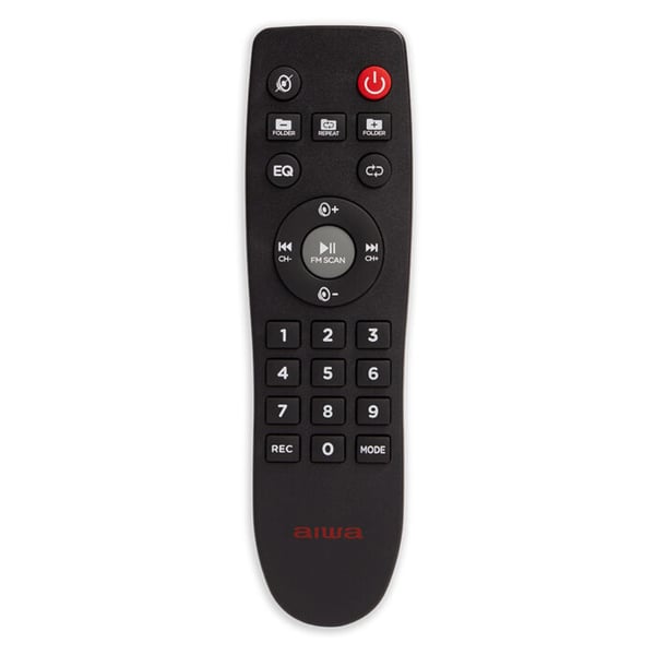 Aiwa Ktbus-608 2-vägs Svart Kabel & Trådlös 80 W