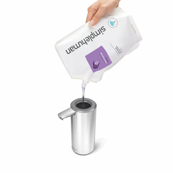 Miniatyrbild 6 av 6: simplehuman ST1082 tvåldispenser 0,266 l Rostfritt stål