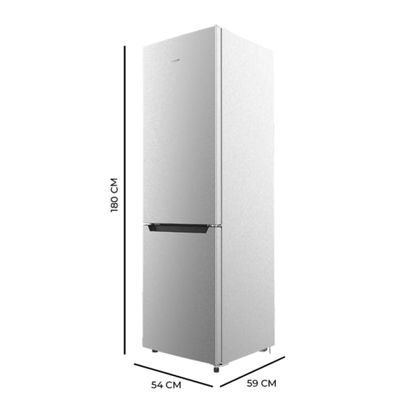 Cecotec 02436 køle-/fryseskab Fritstående 250 L Rustfrit stål