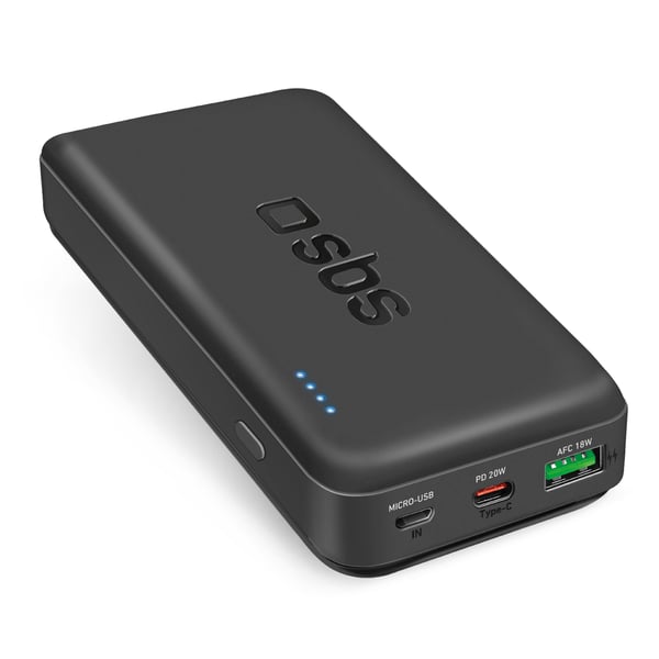 SBS TTBB20000PD20K powerbank Lithium polymer (LiPo) 20000 mAh Sort