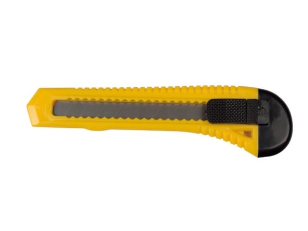 Miniatyrbild 1 av 2: Toolland MES09A mattknivar Svart, Rostfritt stål, Gul Snap-off-knivblad