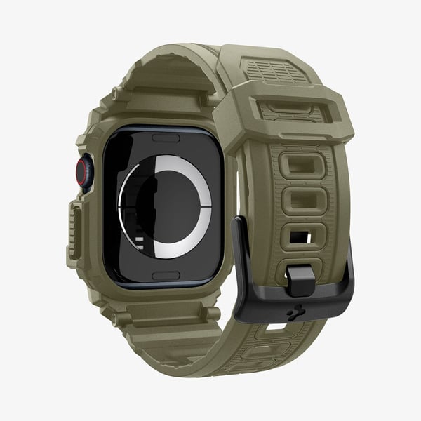 Miniatyrbillede 6 af 10: Spigen Rugged Armor Pro Boks Kaki Termoplastisk polyurethan (TPU)
