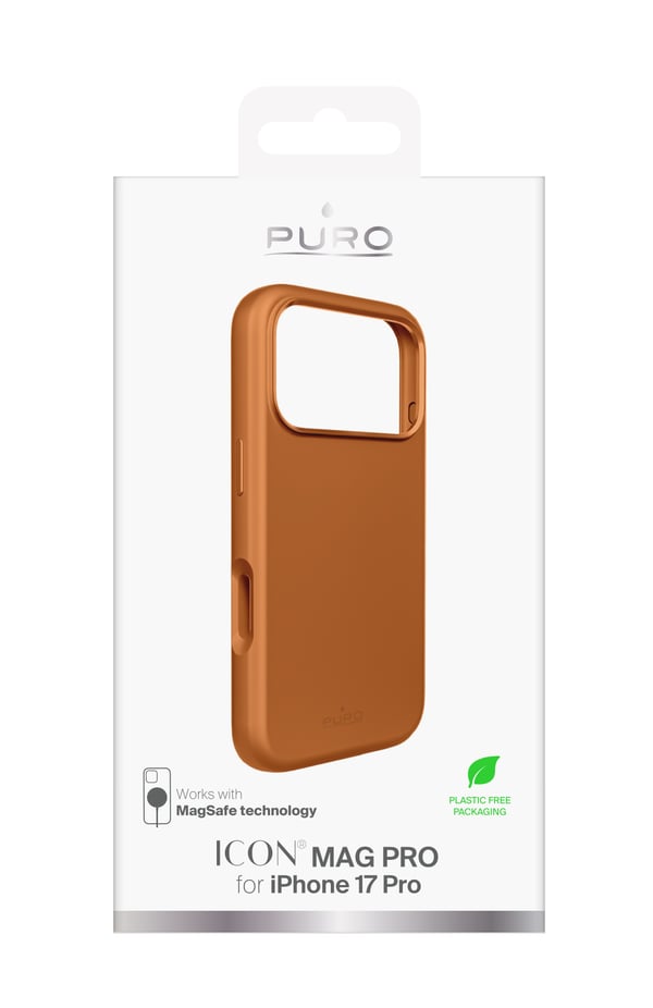 PURO ICON MAG PRO mobiltelefonfodral 16 cm (6.3") Mobilskal Orange