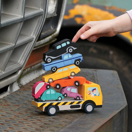 Miniatyrbild 3 av 8: Tender Leaf Toys Stacking Car