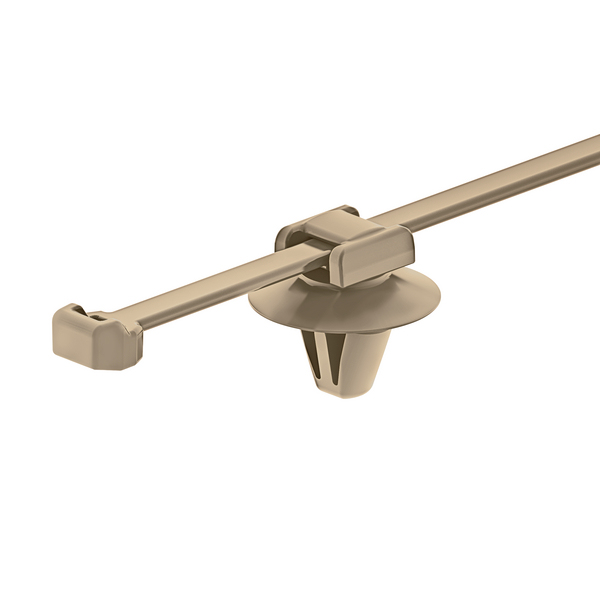Hellermann Tyton PT2AP3SFT6.5 kabelsamler Polyetheretherketon (PEEK) Beige 100 stk