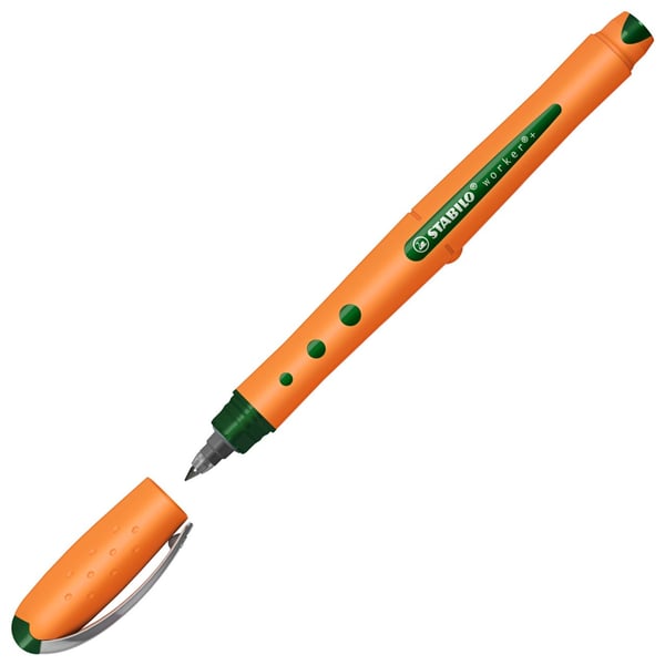 STABILO worker+ fine Stiftpenna Grön 1 styck