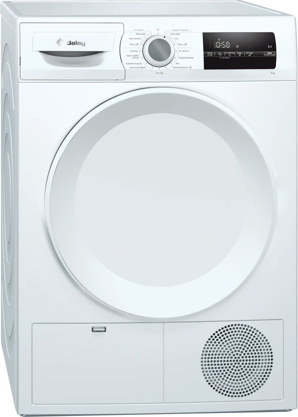 Balay 3SB288BE tørretumbler Fritstående Front-læsning 8 kg Hvid