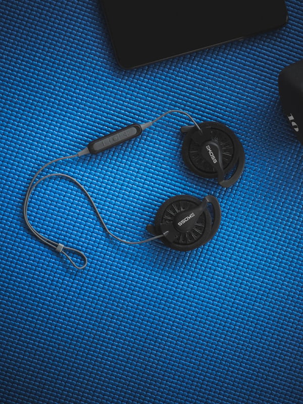 Pikkukuva 3 / 5: Koss KSC35 Kuulokkeet Langaton Niskanauha, Avoin korva (open-ear) Puhelut/Musiikki USB Type-C Bluetooth Musta