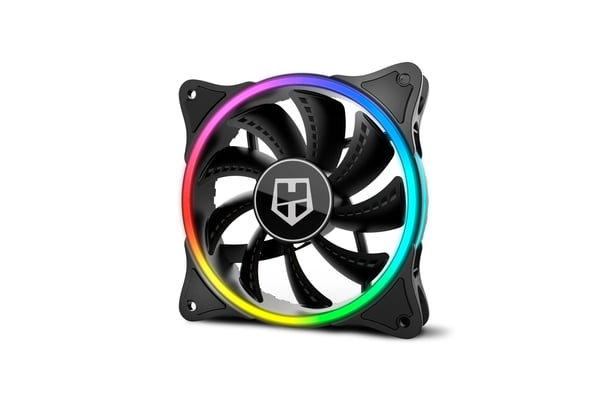 Miniatyrbild 5 av 10: NOX Hummer X-Fan Datorväska 12 cm Svart