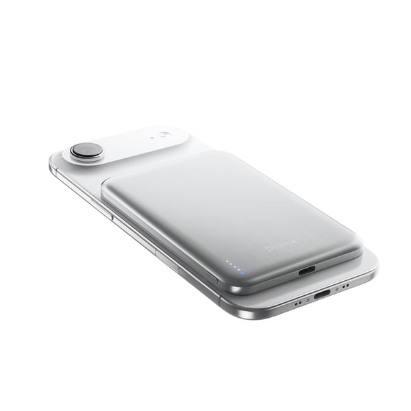 Miniatyrbillede 5 af 7: BMX - Better Mobile Xperience B3-05-SI powerbank Halvfast tilstand 5000 mAh Trådløs opladning Sølv