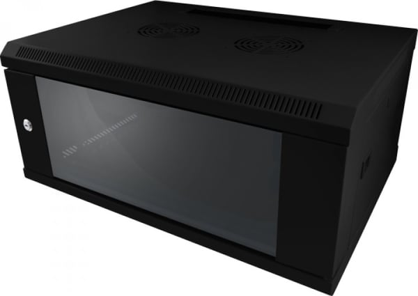 ALLNET ALL-SMC6406SCHWARZ stativ 6U Vægmonteret stativ Sort